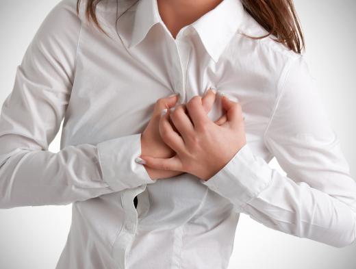 Chest pain and shortness of breath may be symptoms of a chest tumor.