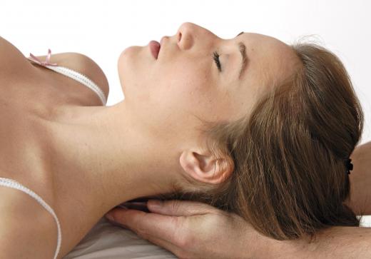 A neck massage may help relieve neck spasms.