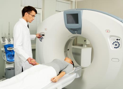 A CT scan may be conducted to diagnose splenic lesions.