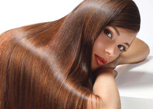 Pomace olive oil is common in hair conditioners, as it adds moisture and shine.