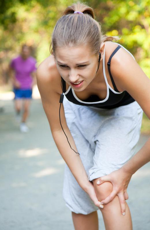 Muscle spasms often happen to runners.