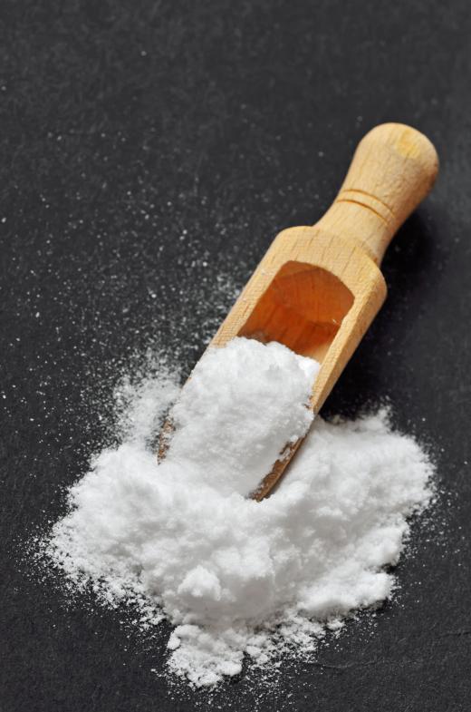 Baking soda can be sprinkled on the soles of shoes to help prevent foot odor.